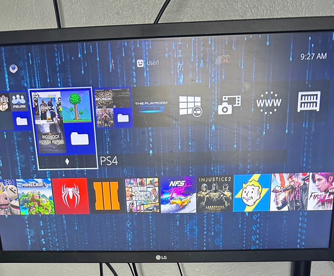 Jailbroken PlayStation 4 Console