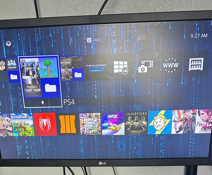 Jailbroken PlayStation 4 Console