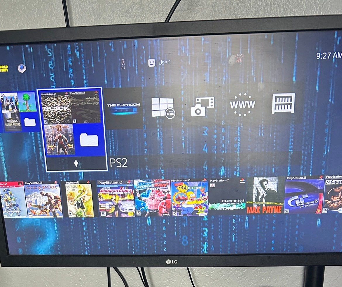 Jailbroken PlayStation 4 Console