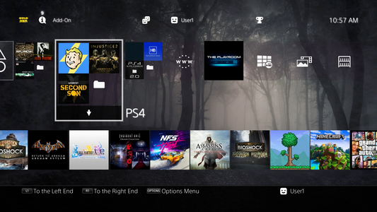 Jailbroken PlayStation 4 Console